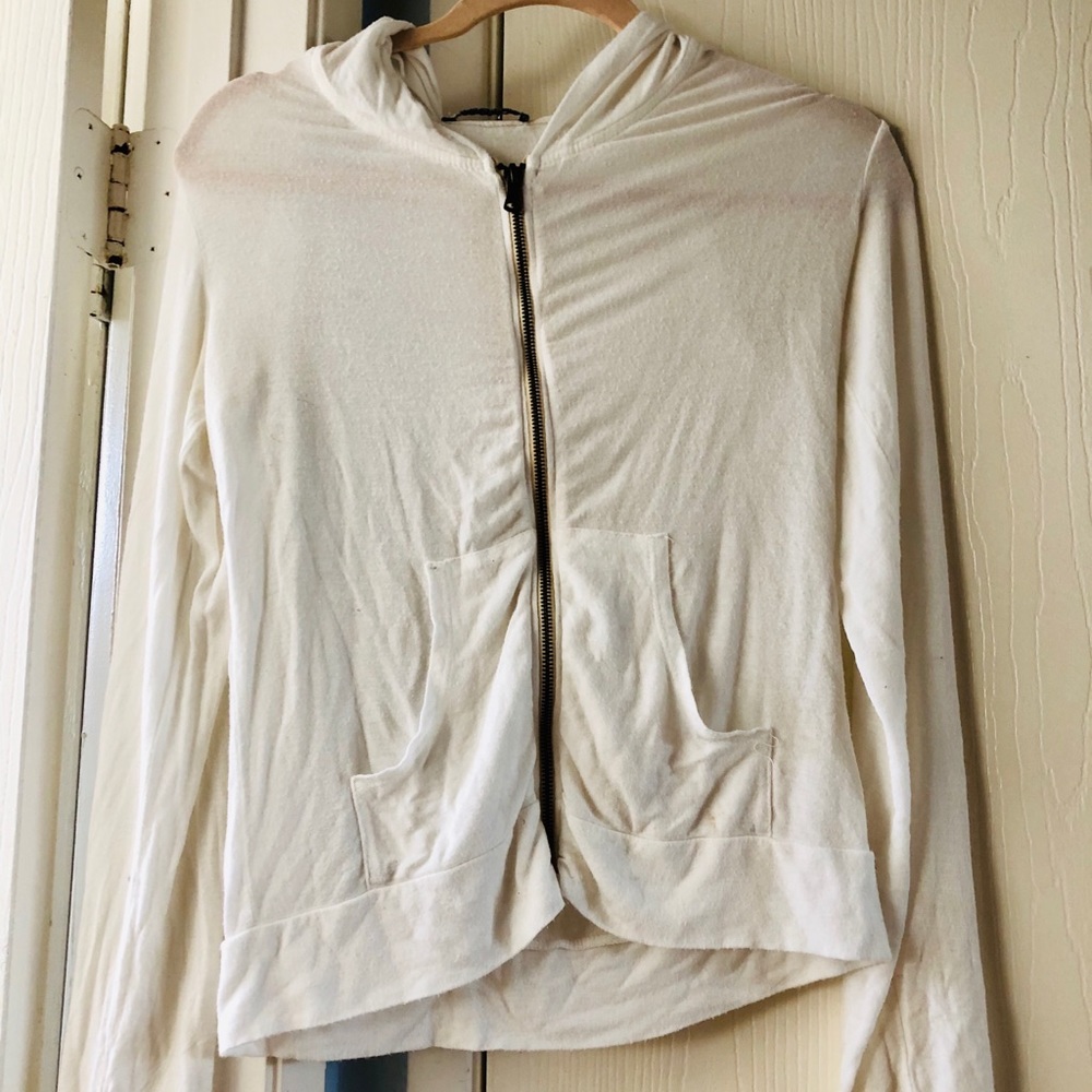 Brandy Melville Cozy White Sweater